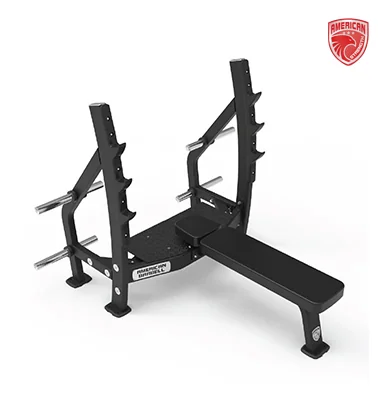 Plate-Loaded-Flat-Olympic-Bench