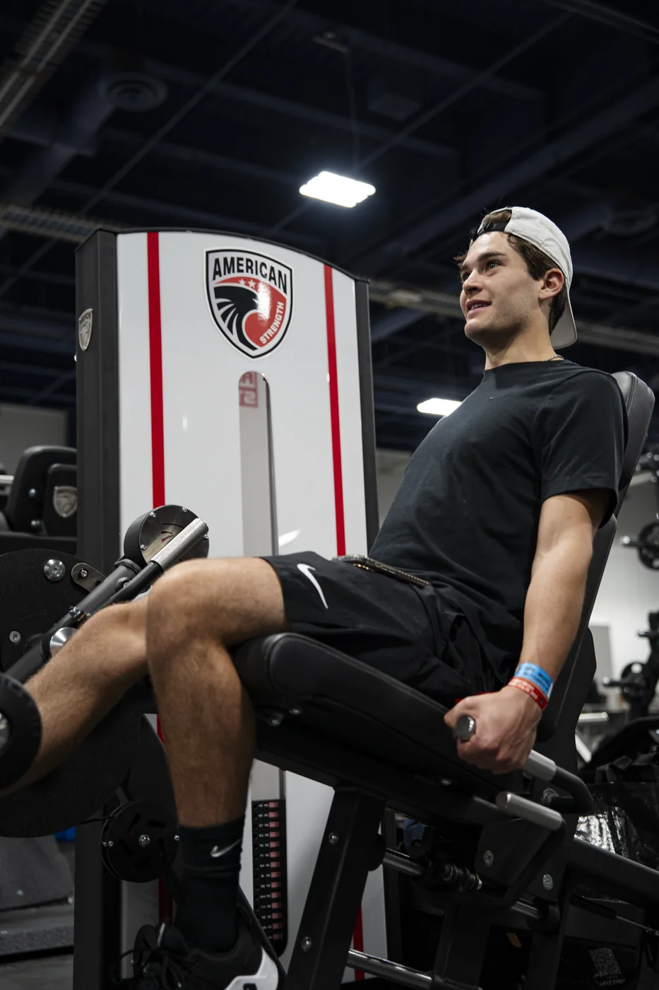 American Strength equipment demonstrated at Mr. Olympia